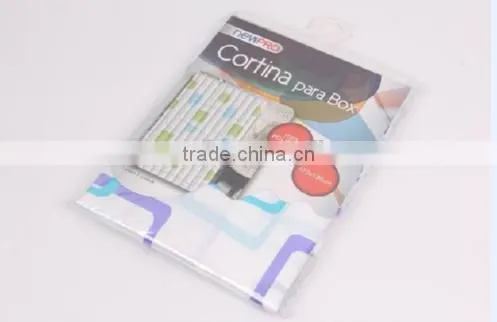 Customer Printing PEVA/Polyester Shower Curtain photo-4