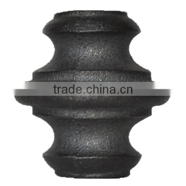 Ornament Cast Iron Fence&gates Collars and Bushes,round Base photo-6