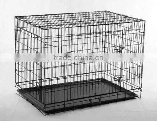 2015 Outdoor/ Innerdoor Black Coated Pet Cages/pet Cases/dog Cases/dog House photo-2