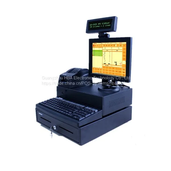 HBA-R5 Дешевая розничная система для ресторанов POS. Оборудование POS. Кассовый аппарат POS для супермаркетов photo-5