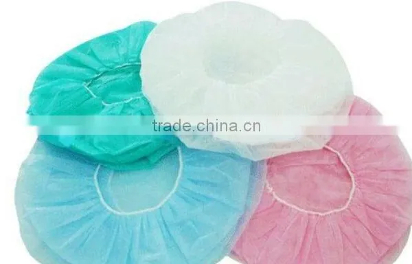 Disposable Anti-bacterial Surgical Nonwoven Bouffant Cap