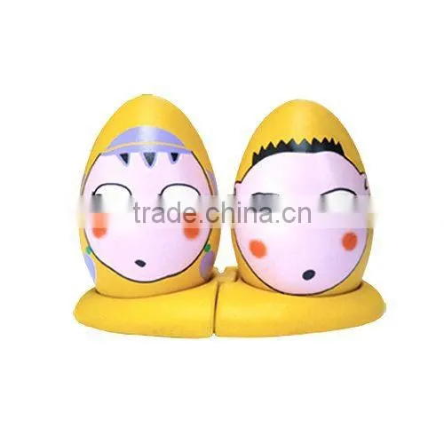 Lovers magic egg and magic bean in face design egg