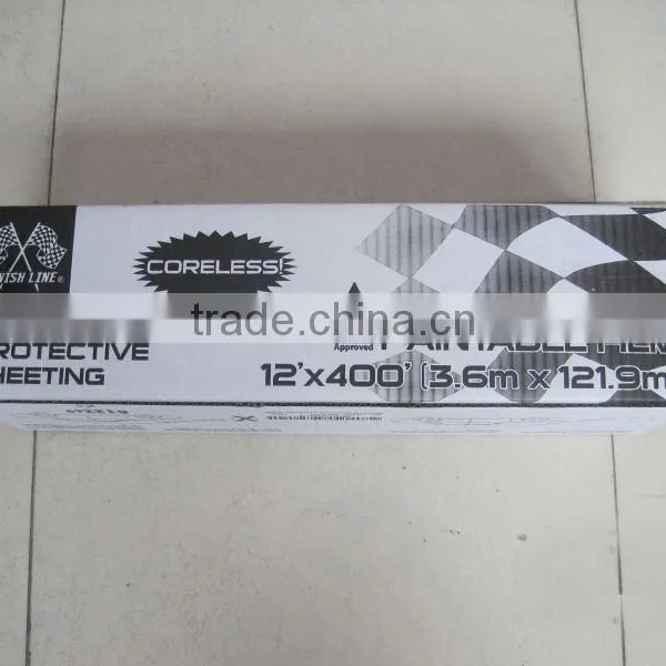 Plastic Auto Paint Masking Film Supplier 5*150m photo-4