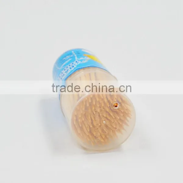 TH-066 Wholesale Plasitc Barrel Wrappped Disposable Toothpick in Bulk photo-4