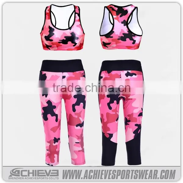 Wholesale Breathable Spandex Women Yoga Sports Pants, Fitness Sportswear photo-2