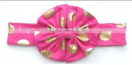 2016 China Band Wholesale Big Bow Headband Baby Knot Headband Fit in Difference Wearing photo-3