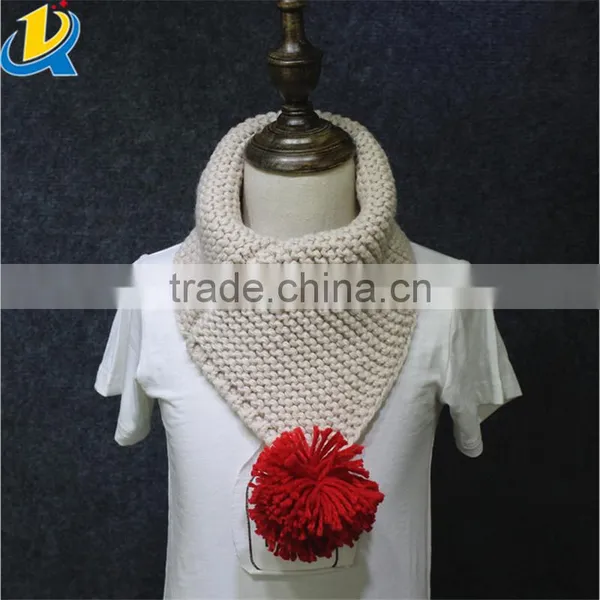 Fashion Unisex Winter Knitting Wool Collar Neck Warmer Children Scarf photo-6