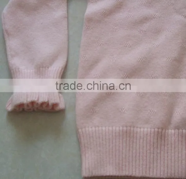 Multi Stringy Selvedge Girls' Korean Pullover Pattern Knitwear Women Manufacturer (BKN5266) photo-3