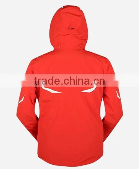 100%Polyester Softshell Jacket Windbreaker Waterproof Ski Jacket photo-3