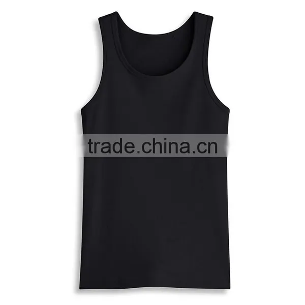 New Model Design 100% Cotton Fashion Wholesale Mens Custom Stringer Tank Top photo-6