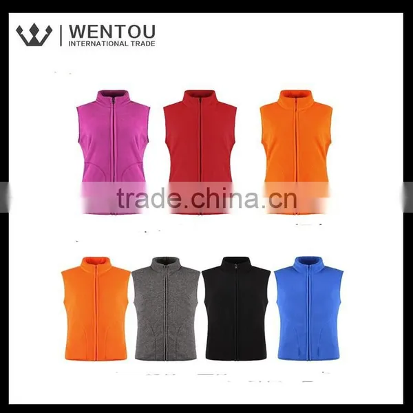 Wholesale High Qulity Fashion Woman Fleece Vest photo-3