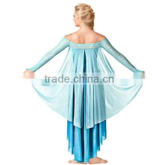 Theatrical Costumes!!! "Let It Go" Adult Long Sleeve Dress photo-2