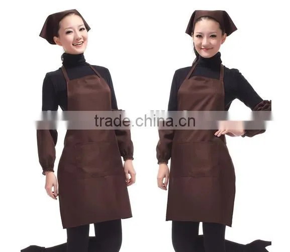 Custom Apron Korean Home Aprons Advertising Promotions Wai Su - Simple Fashion Printing Embroidery Logo photo-5