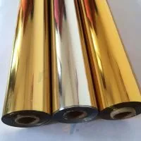 Metallic Gold Silver Hot Stamping Printing Foil for PS Photo Frame Moulding Profile