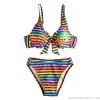 Comfortable Sublimation Digital Printing Bikini Heat Transfer Women's Swimwear photo-2