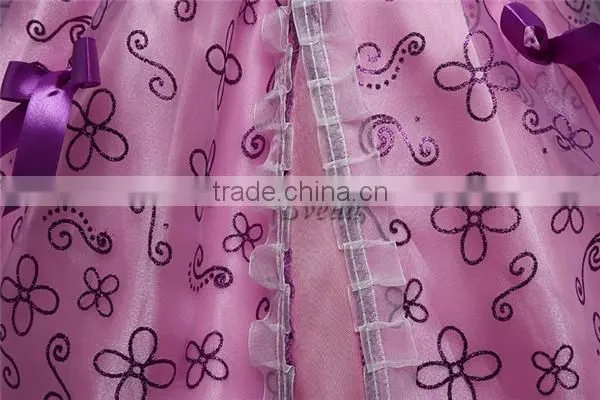 Wholesale Children's Clothing Grimm's Fairy Tales Rapunzel Princess Dress Party Girls Dress Fashion Dress photo-6
