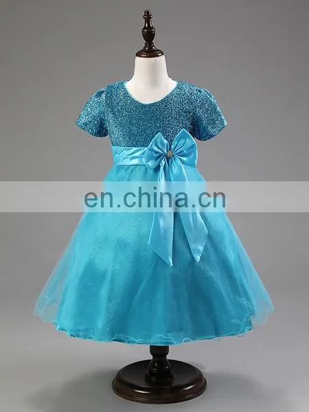 3 Year Old Girl Dress With Bow Latest Children Frocks Designs photo-5