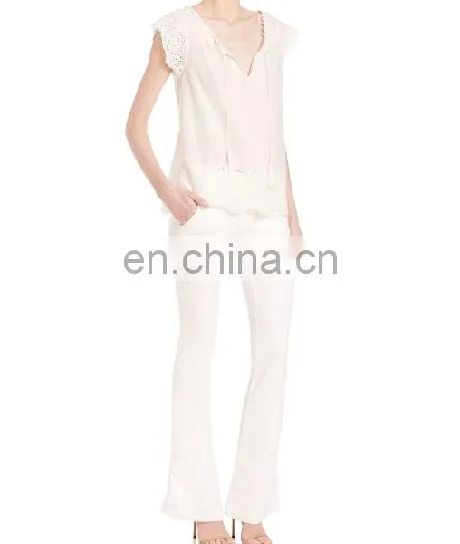Hot Sale Fashion Chiffon Lady Top Designer photo-3