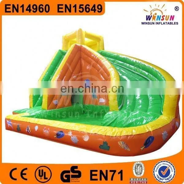 High Quality Cheap Giant Inflatable Slide for Water photo-3