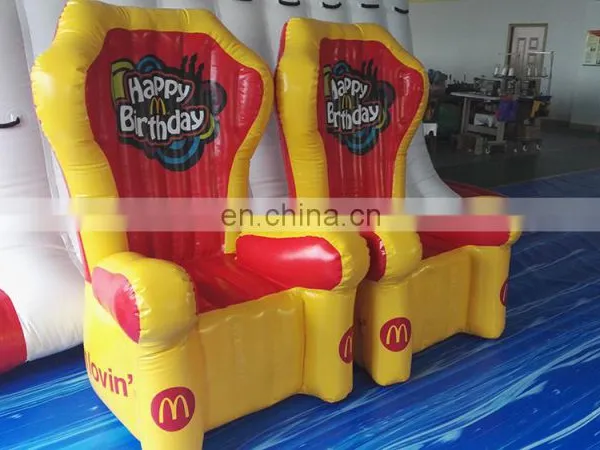 Funny Inflatable Furniture Party Event Inflatable Birthday Chair photo-2