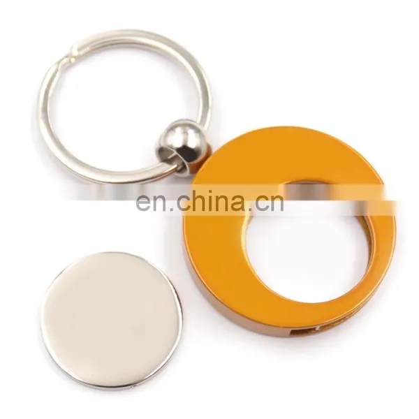 Choosing Your Favorite Colourful Yellow Holder Spinning Trolley Coin photo-4