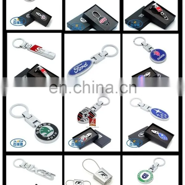 Accept Small Quantity Metal Crafts Zinc Alloy Car Logo Keychain for Guys photo-2