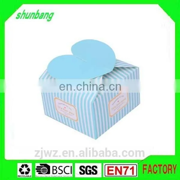 2015 Heart Shape Foldable Sweet Paper Packaging Box for Chocolate photo-2