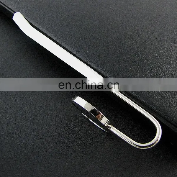 China Supplier Business Gift Metal Bookmark for Books Custom Epoxy Logo Bookmark photo-2