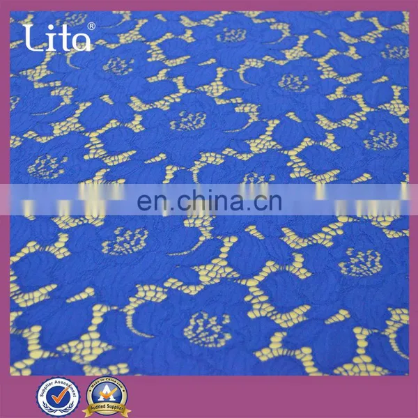 Lita New Arrival Black Fashion Nylon French Lace Fabric for Clothing photo-2