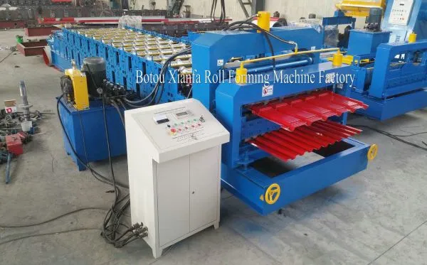 Double Layer Roof Sheet Roll Forming Machine