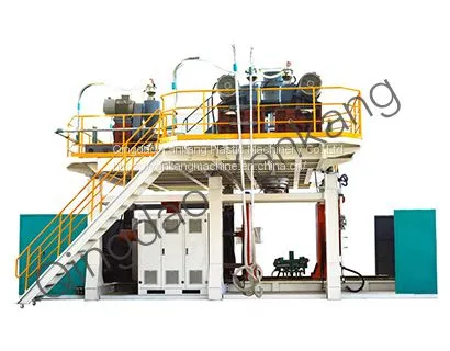 Plastic Road Barrier Block Traffic Jam Blow Moulding Machinery photo-3