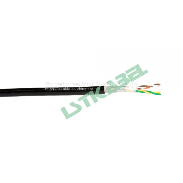 Flexible multicore pe servo encoder twisted pair sensor cable for undermersible application