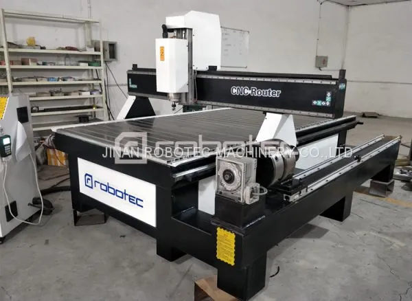 Heavy Duty 3D Wood CNC Machine 4x8 Feet CNC Milling Machine With Rotary 4 Axis CNC Engraving Machine ATC Spindle CNC Router photo-2