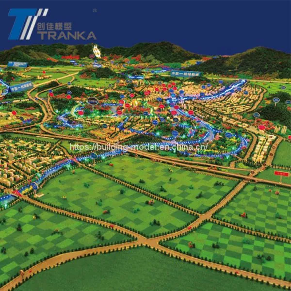 Customized urban planning scale model building , architectural scale model