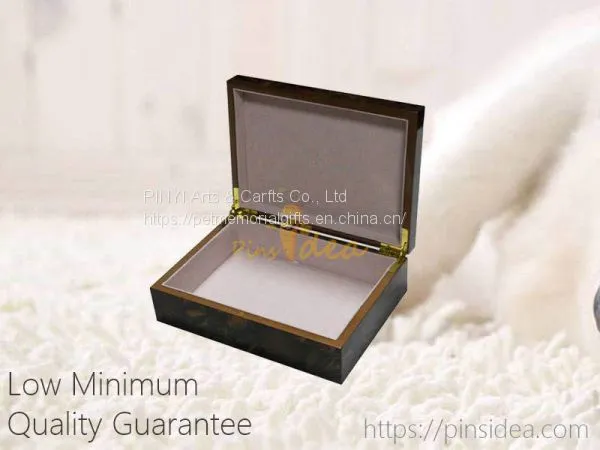 Rosewood Blank Personal Memorial Wooden Keepsake Box With Velvet Lining, Engravable, Quality Guarantee photo-4