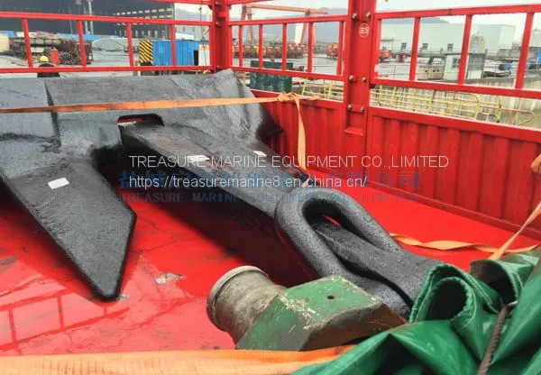 AC-14 HHP Anchor 6975 kg Marine Stockless Anchor photo-3