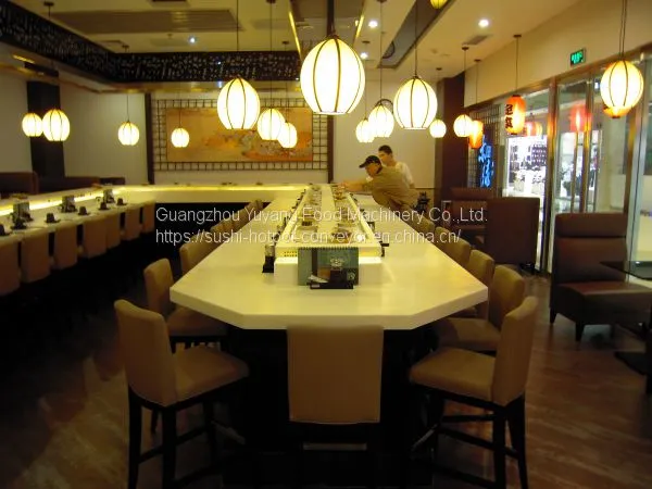 Rotary Sushi Conveyor Belt System Manufacturer: Michaeldeng@gdyuyang.com photo-2