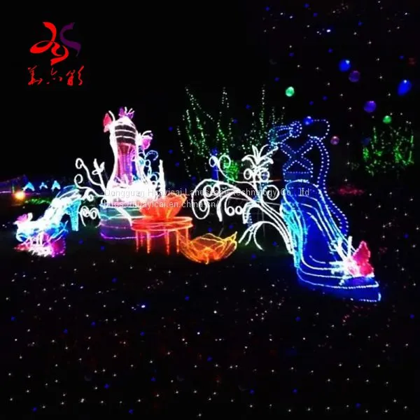 Waterproof IP65 Holiday Festival Christmas Decorate 3d Led Motif Lights for Outdoor