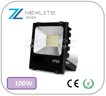 Рефлектор LED 100 Вт, сертификат CE, соответствует стандартам RoHS, 110 лм/Вт. Цена на рефлекторы LED 100 Вт