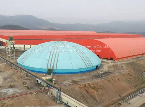 Guangdong Tapai Group Steel Structure Space Frame Dome and Barrel Storage Project photo-4