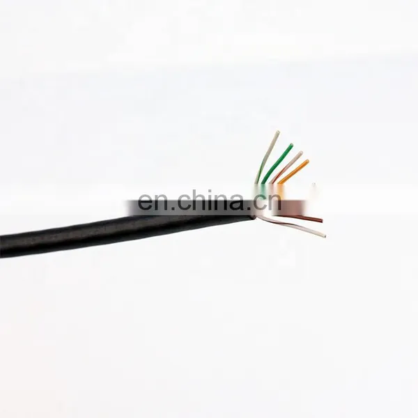 CAT5e Cat6 Network Cable Self Support 4 Pairs UTP FTP Cat5E LAN Cables With Messenger for Network photo-2
