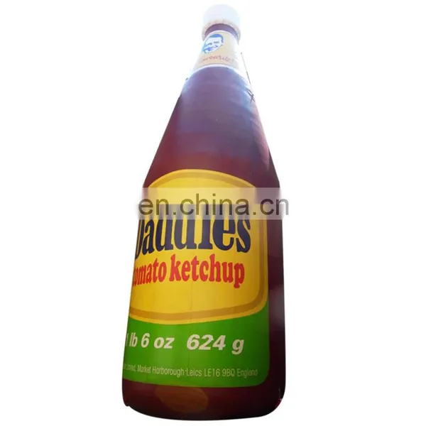 Promotion 30ft Tall Tomato Inflatable Ketchup Bottle for Advertising photo-3