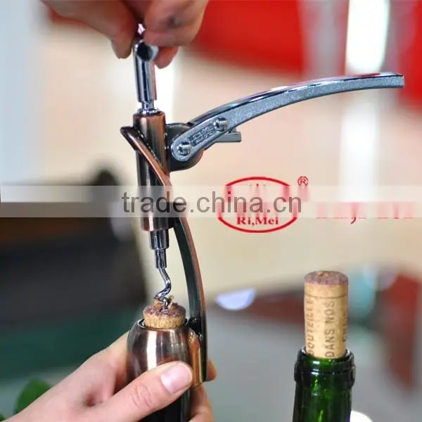 Luxury Plate Metal Wine Opener for Hotel photo-3