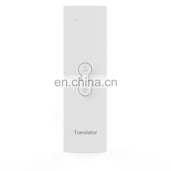 Hot Selling Smart Mini Portable Language T6 AI Translator Device BT Wireless Portable Voice Translator for International Trade photo-2