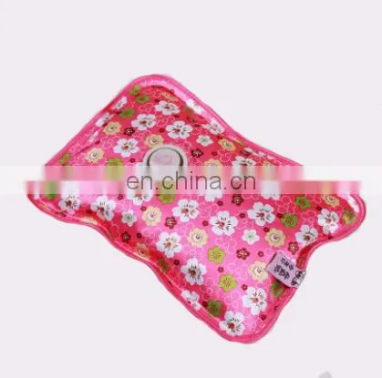 Factory Wholesale 500W 1200ML Rechargeable Hand Warmer Electric Hot Water Bag With PVC Material