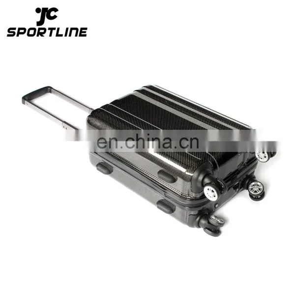 2015 Fashion & Luxury 100% Real Carbon Fiber Luggage Cases Carry on Travel Trolley Bag 24'