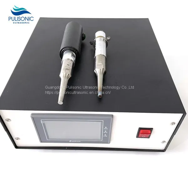 40khz 500W Handheld Plastic Spot Welder Price Good Ultrasonic Welding Machine photo-5