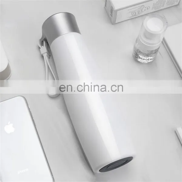 Intelligent Smart Sterilization Stainless Steel LED Screen Touch Temperature Display Vacuum Insulated Thermos Cup Water Bottle photo-4