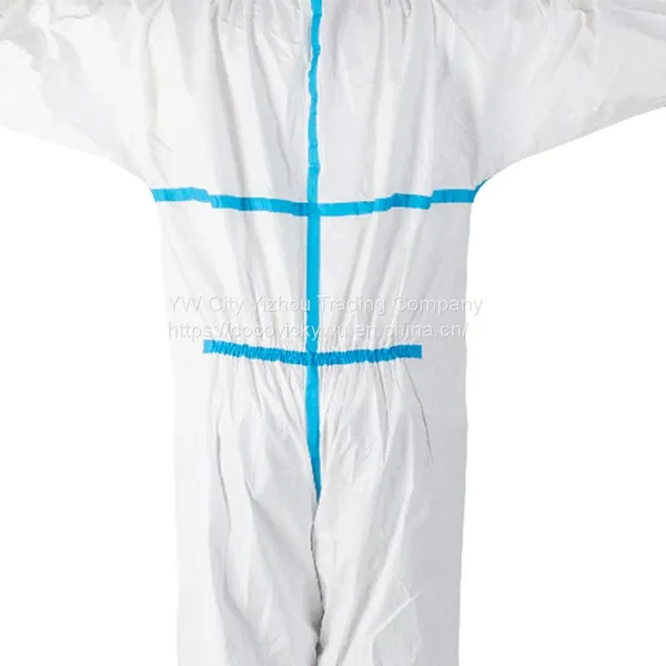 Disposable Medical Use Protective Clothing, Microporous Coverall and Isolation Gown SMS photo-5