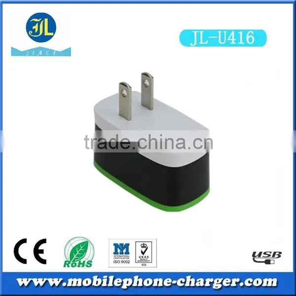 High Quality US Plug Wall Charger 2 USB Port With Retail Pack photo-3